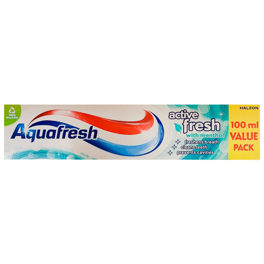 Aquafresh Toothpaste 100ml Active Fresh