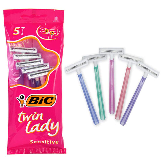 BIC Twin Lady Sensitive 5's