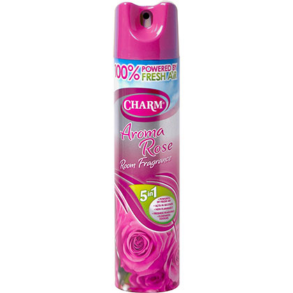 Charm Air Freshner 240ml Aroma Rose