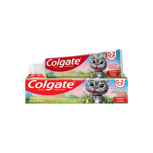 Colgate Toothpaste 50ml Baby 0-2 yrs Strawberry