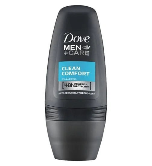 Dove Antiperspirant Roll On Men's Clean Comfort 50ml