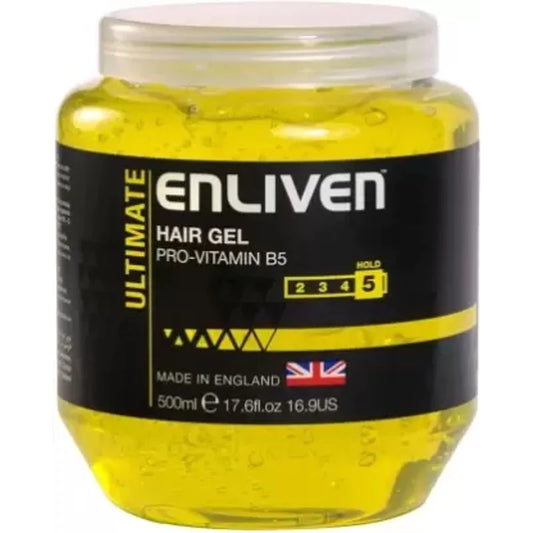 Enliven Hair Gel 500ml Ultimate Yellow