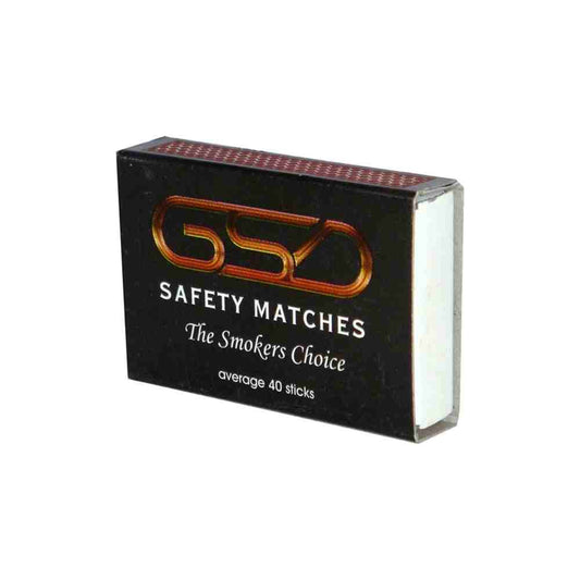 GSD Standard Safety Matches 40's Pack of 100