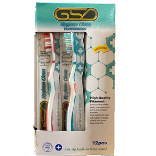 GSD Toothbrush Hygiene Clean Medium