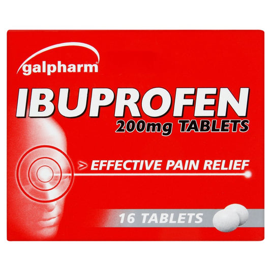 Galpharm Ibuprofen 200mg Capsules 16's