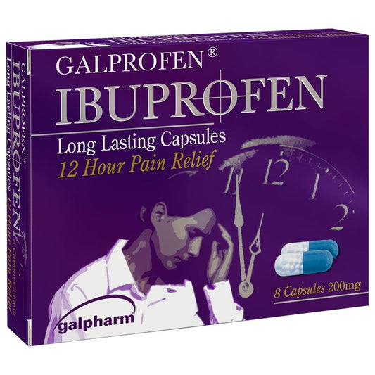 Galpharm Ibuprofen Long Lasting Capsule 8's