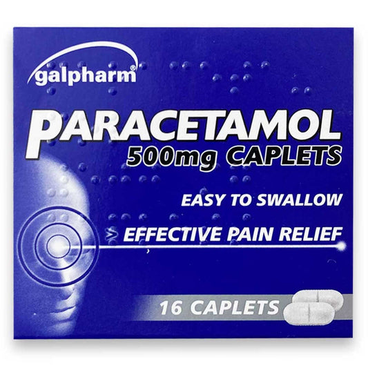Galpharm Paracetamol Caplets 500mg 16's