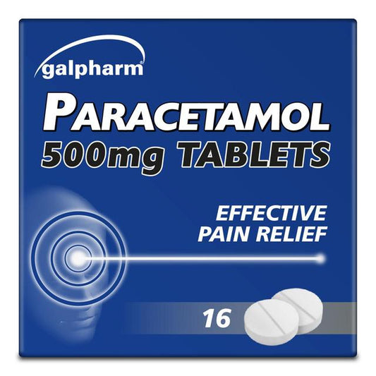 Galpharm Paracetamol Tablets 500mg 16's