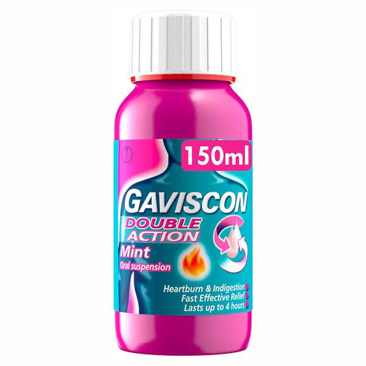 Gaviscon Double Action 150ml Mint