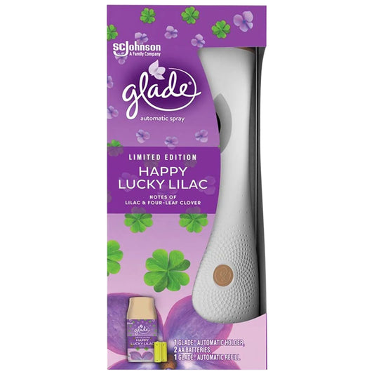 Glade Auto Spray Holder 269ml Lucky Lilac