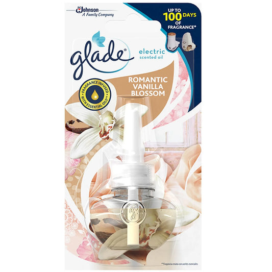 Glade Plug In Refill 20ml Romantic Vanilla