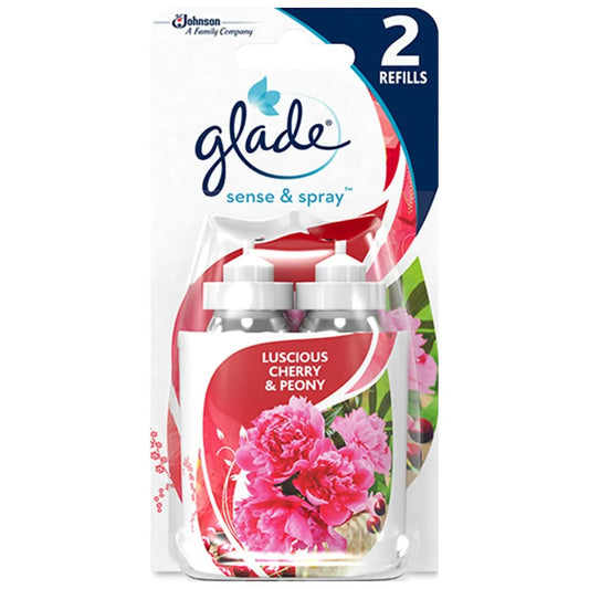 Glade Sense & Spray Refill 18ml Twin Peony & Cherry