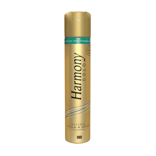 Harmony Hairspray GOLD Natural Hold & Shine 400ml