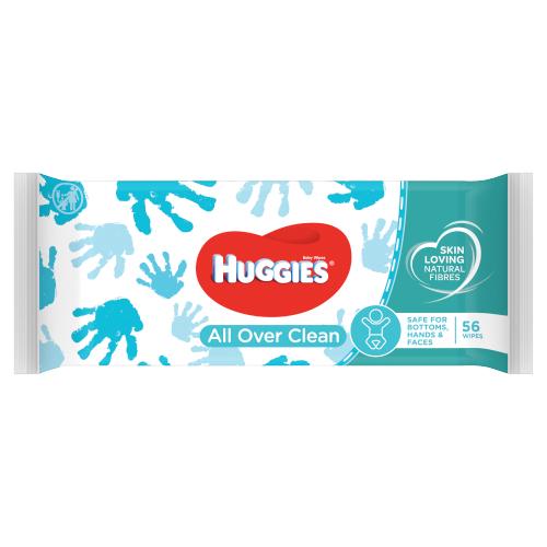 Huggies Baby Wipes All Over Clean 56's
