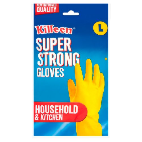 Killeen Super Strong Kitchen Gloves (Large)