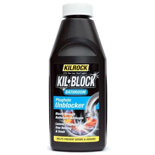 Kilrock Kil Block Bathroom Plug Unblocker 500ml