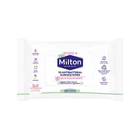 Milton Anti-Bacterial Surface Wipes 30's