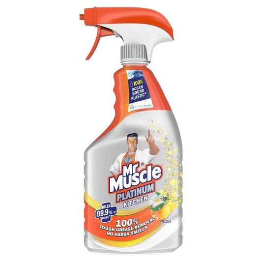 Mr Muscle 500ml Platinum Kitchen Spray