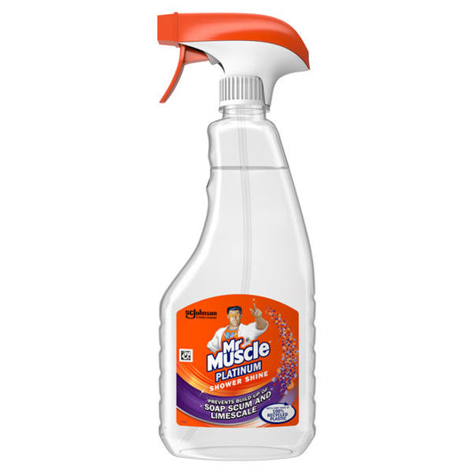 Mr Muscle 500ml Platinum Shower Spray
