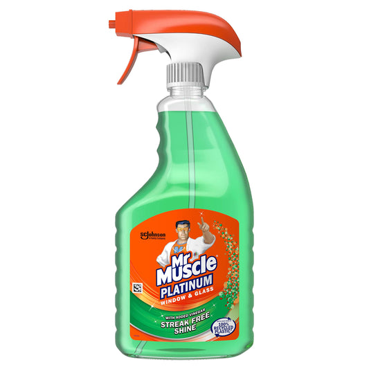 Mr Muscle 750ml Platinum Window Spray