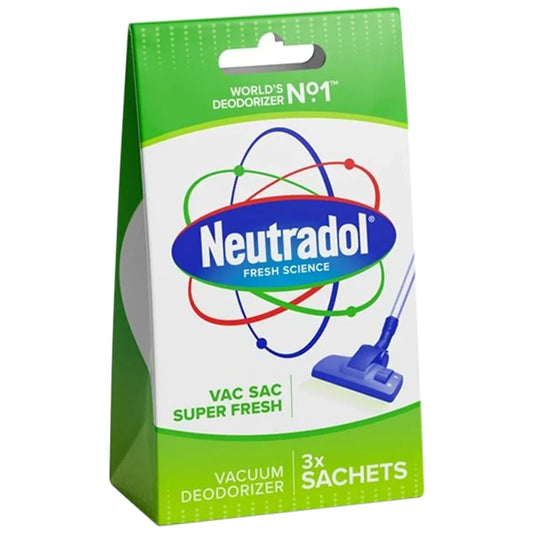 Neutradol Vac Sac Deodorizer 3's Super Fresh