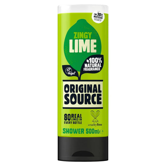 Original Source Shower Gel 500ml Lime
