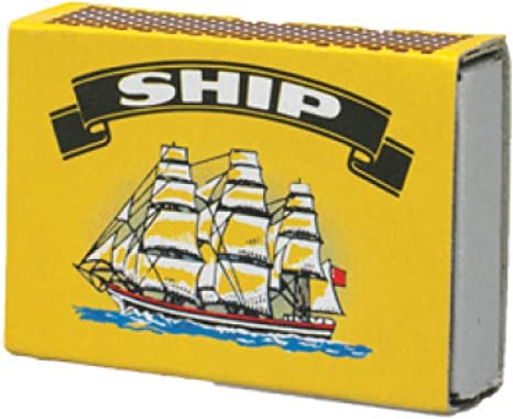 Ship Matches Standard x 100 Pack