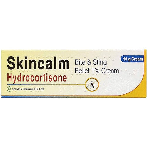 Skincalm Hydrocortisone Cream - Bite & Sting Relief 10g