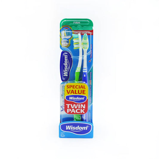 Wisdom Xtra Clean Toothbrush Twin Firm