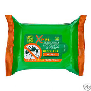Xpel Mosquito Repellent Wipes - 25 Pack