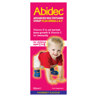 Abidec Advanced Multivitamin Syrup + Omega 6&9 150ml