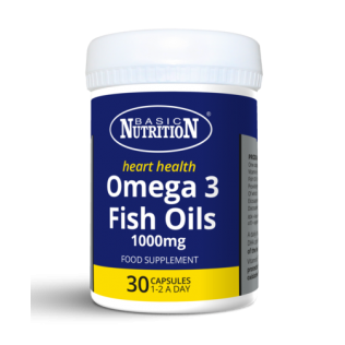 Basic Nutrition Omega 3 Fish Oil 1000mg 30's